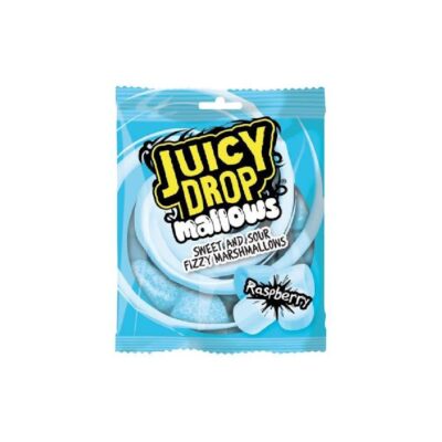Juicy Drop Mallows Raspberry 100g