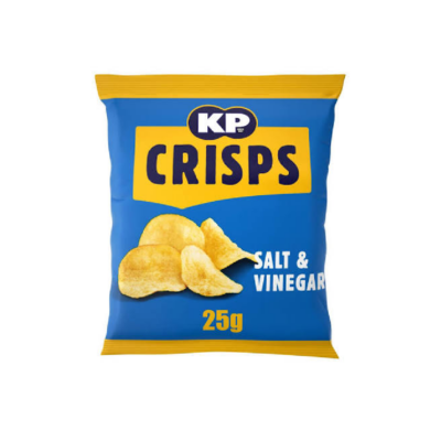 KP Salt & Vinegar Crisps 25g