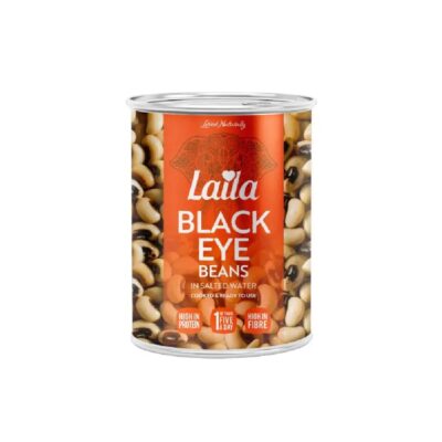 Laila Black Eye Beans 400G In Salted Water