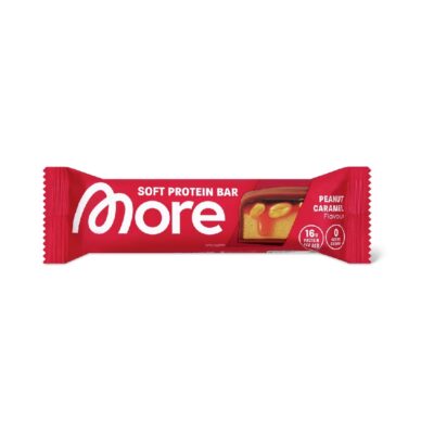 More Protein Bar Chocolate Peanut Caramel 50g