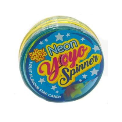 Neon YoYo Spinner Fruit Flavour Star Candy 26g
