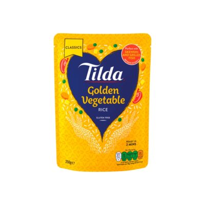 Tilda 250G Golden Vegetable Rice