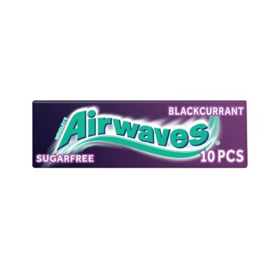 Wrigley's Airwaves Blackcurrant Flavour 14g